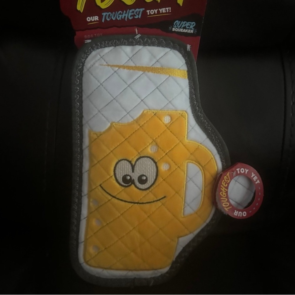 Joyhound rip roaring tough XL beer mug L-XL dog toy NEW
